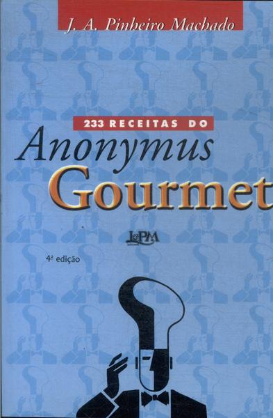 233 Receitas Do Anonymus Gourmet