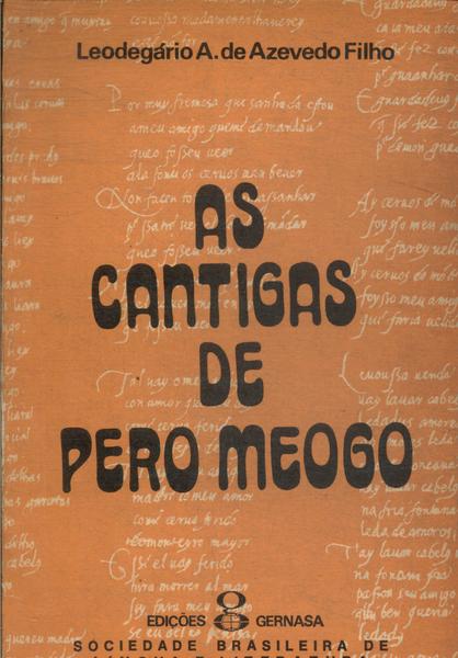 As Cantigas De Pero Meogo