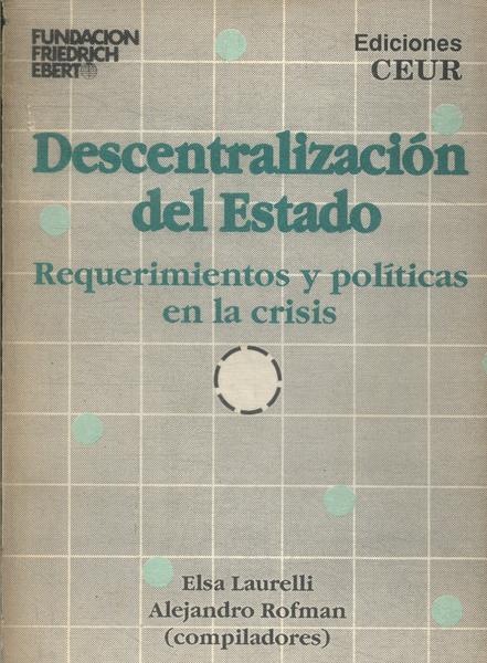 Descentralización Del Estado