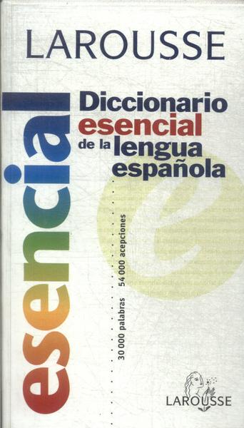 Diccionario Esencial De La Lengua Española (1999)