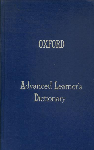 Oxford Advanced Learner's Dictionary (1995)