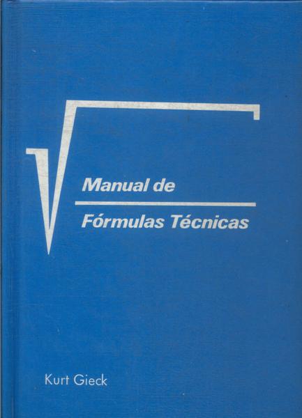 Manual De Fórmulas Técnicas