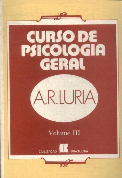 Curso De Psicologia Geral Vol 3