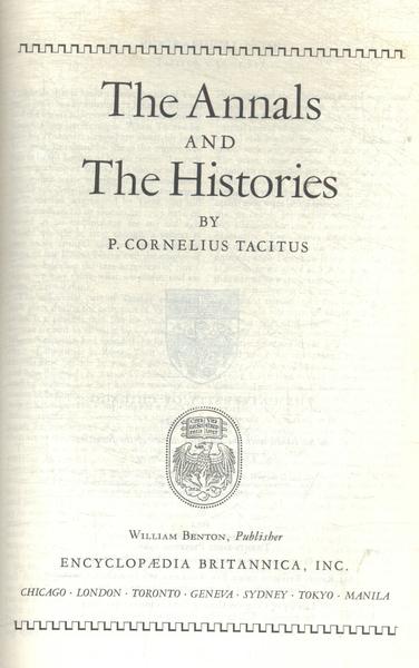 Great Books: The Annals And The Histories