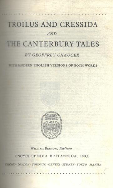 Great Books: Troilus And Cressida - The Canterbury Tales