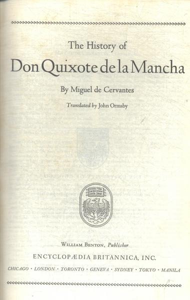 Great Books: Don Quixote De La Mancha