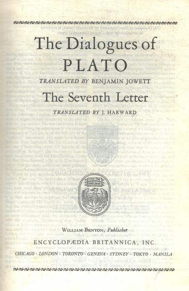 Great Books: The Dialogues Of Plato - The Seventh Letter