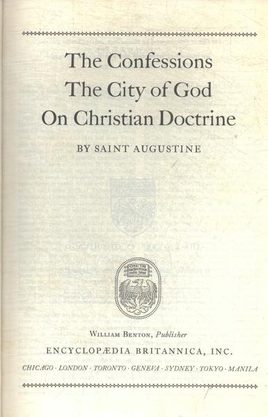 Great Books: The Confessions - The City Of God - On Christian Doctrine