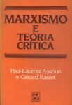 Marxismo E Teoria Crítica
