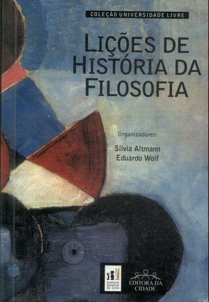 Lições De História Da Filosofia