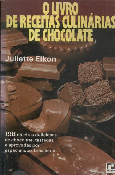 O Livro De Receitas Culinárias De Chocolate