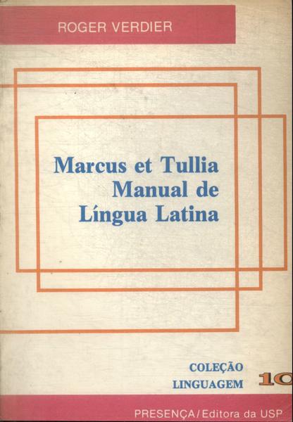 Marcus Et Tullia Manual De Língua Latina (1978)