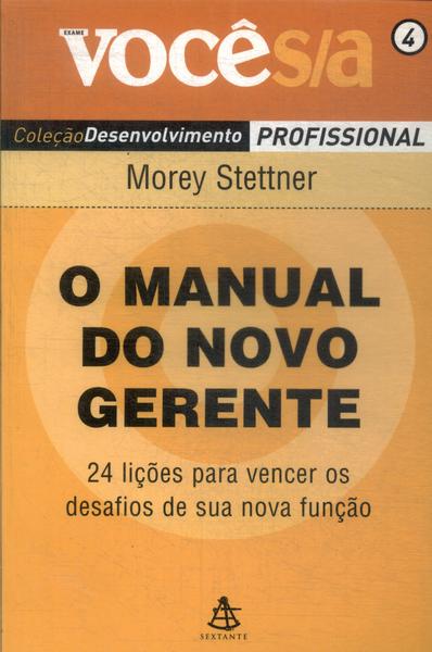 O Manual Do Novo Gerente