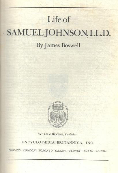 Great Books: Life Of Samuel Johnson