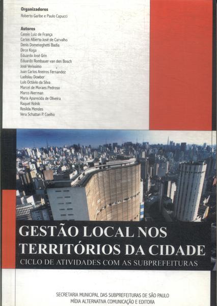 Gestão Local Nos Territórios Da Cidade