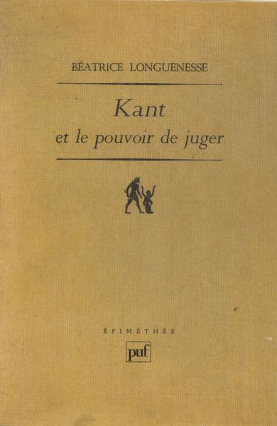 Kant Et Le Pouvoir De Juger