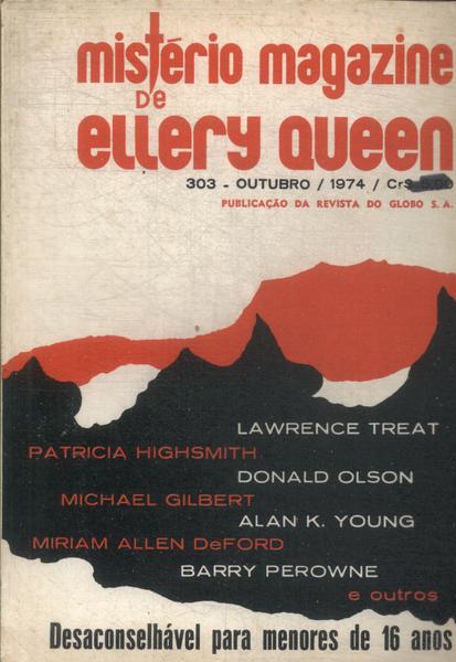 Mistério Magazine De Ellery Queen Nº 303
