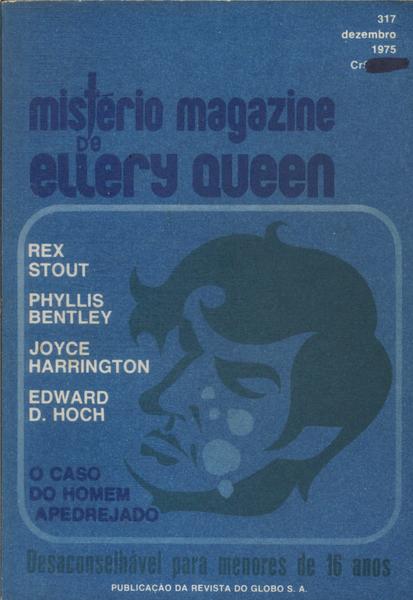 Mistério Magazine De Ellery Queen Nº 317