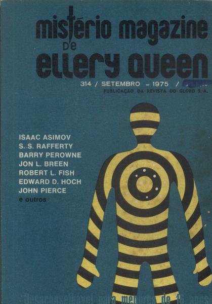 Mistério Magazine De Ellery Queen Nº 314