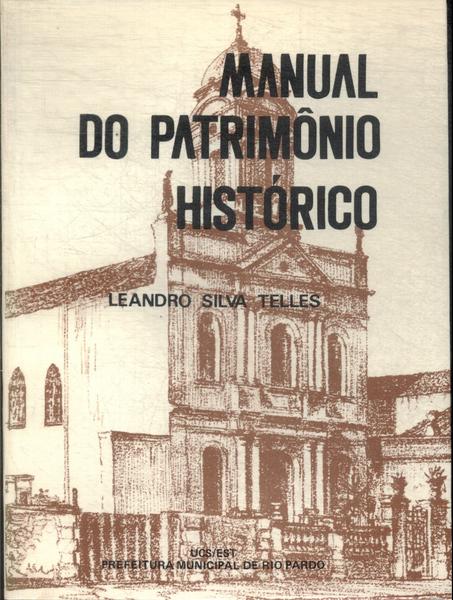 Manual Do Patrimônio Histórico