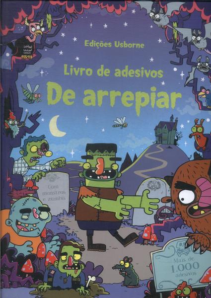 Livro De Adesivos De Arrepiar (contém Adesivos)