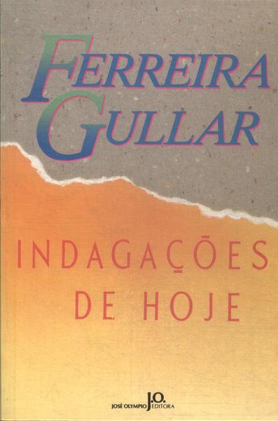 Indagações De Hoje