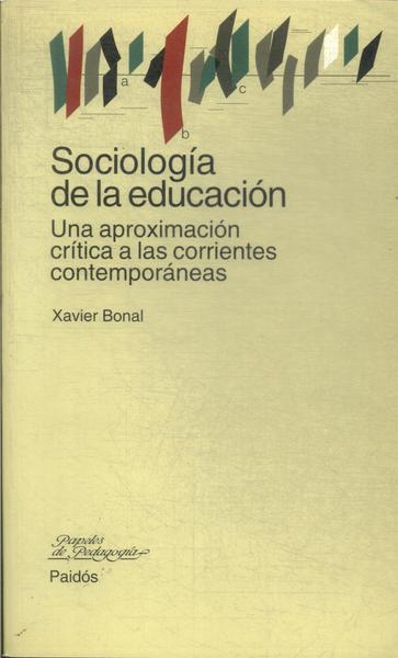 Sociología De La Educación