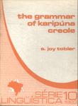 The Grammar Of Karipúna Creole