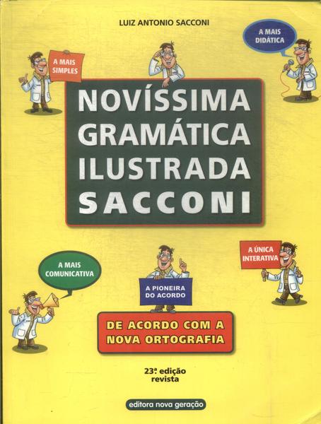 Novíssima Gramática Ilustrada Sacconi (2010)