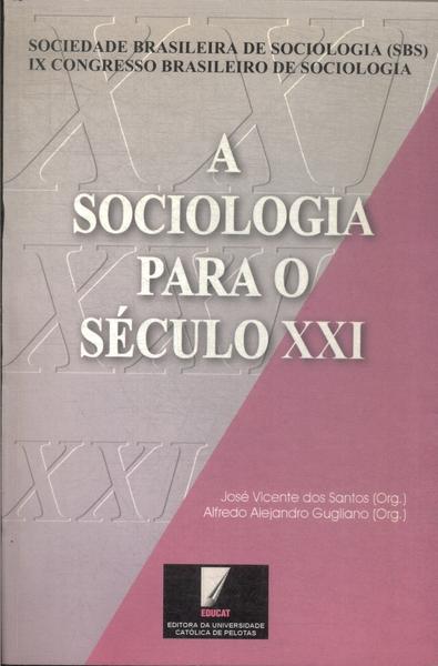 A Sociologia Para O Século Xxi