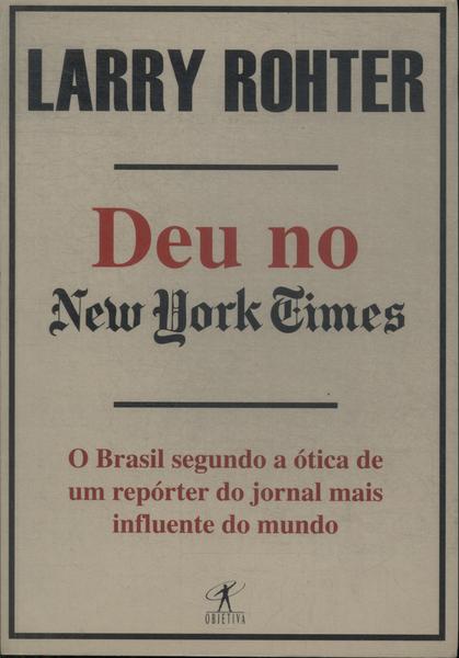 Deu No New York Times