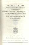 Great Books: The The Spirit Of Laws - On The Origin Of Inequality On Political Economy - The Social