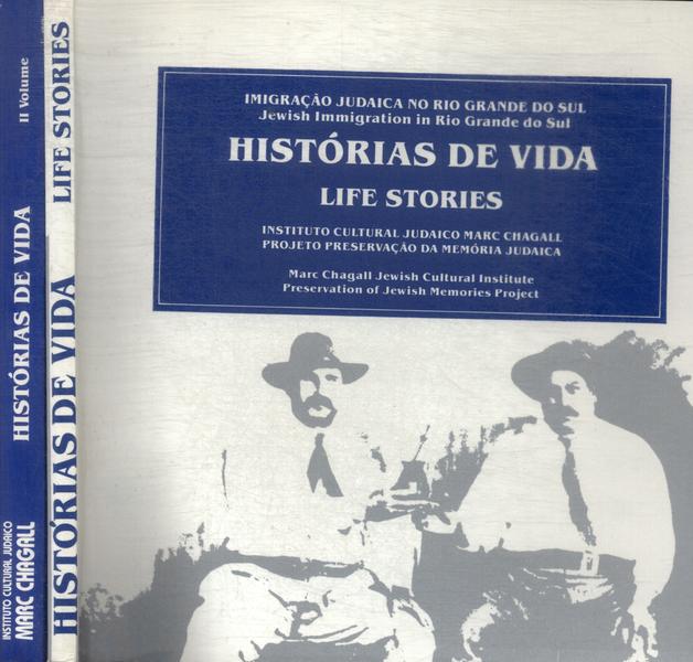 Histórias De Vida (2 Volumes)
