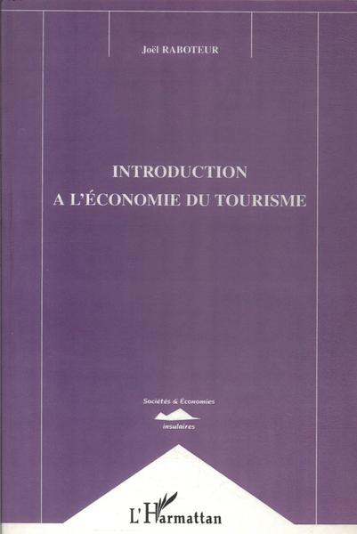 Introduction A L'Economie Du Tourisme