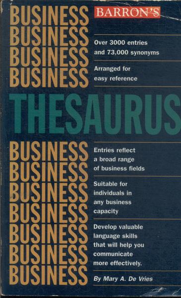 Business Thesaurus