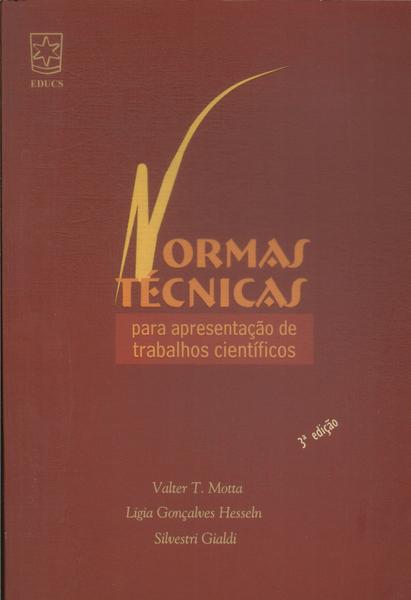 Normas Técnicas Para Apresentação De Trabalhos Científicos