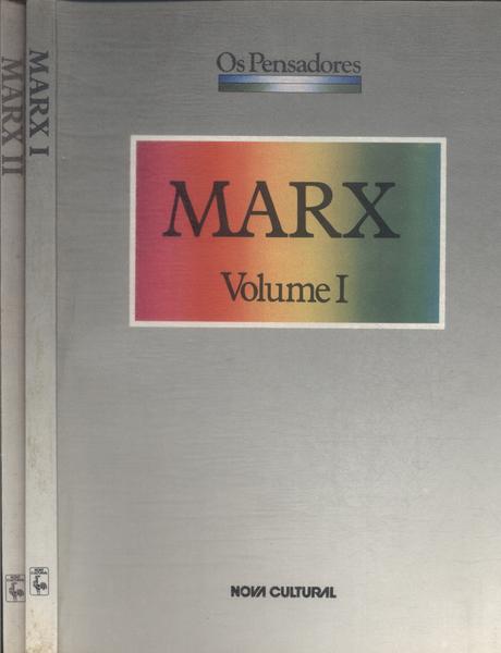 Os Pensadores: Marx (2 Volumes)