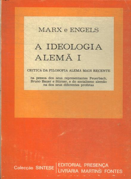 A Ideologia Alemã Vol 1