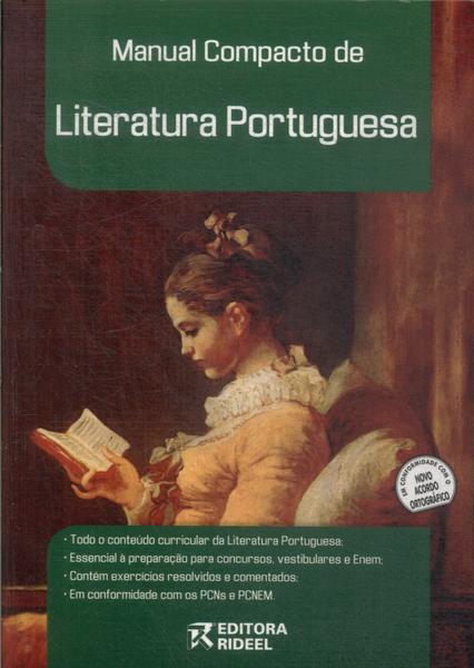 Manual Compacto De Literatura Portuguesa