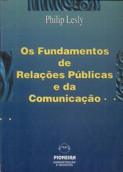 Fundamentos De Relações Públicas E Da Comunicação (1995)