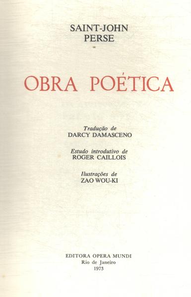 Obra Poética