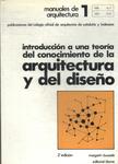 Introducción A Una Teoria Del Conocimiento De La Arquitectura Y Del Diseño (1973)