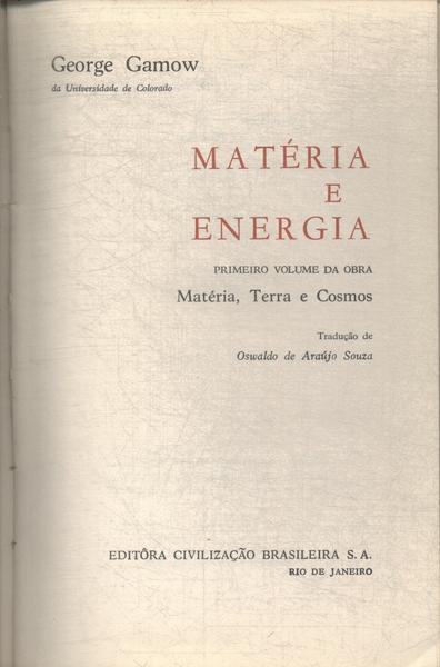 Matéria E Energia (1964)