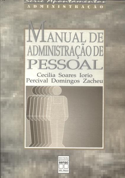Manual De Administração De Pessoal (1996)