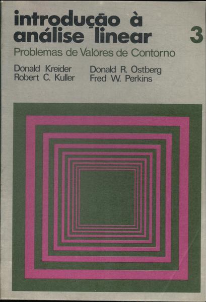 Introdução À Análise Linear Vol 3 (1972)