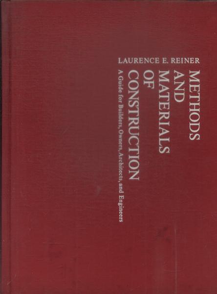 Methods And Materials Of Construction
