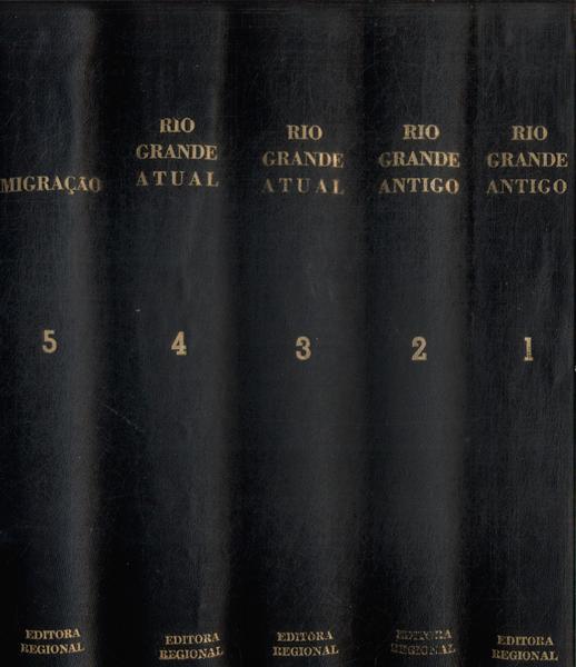 Enciclopédia Rio-grandense (5 Volumes)