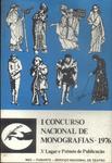 I Concurso Nacional De Monografias 1976