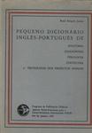 Pequeno Dicionário Inglês-português De Anatomia... (1968)