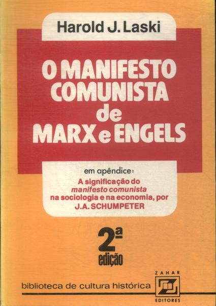 O Manifesto Comunista De Marx E Engels